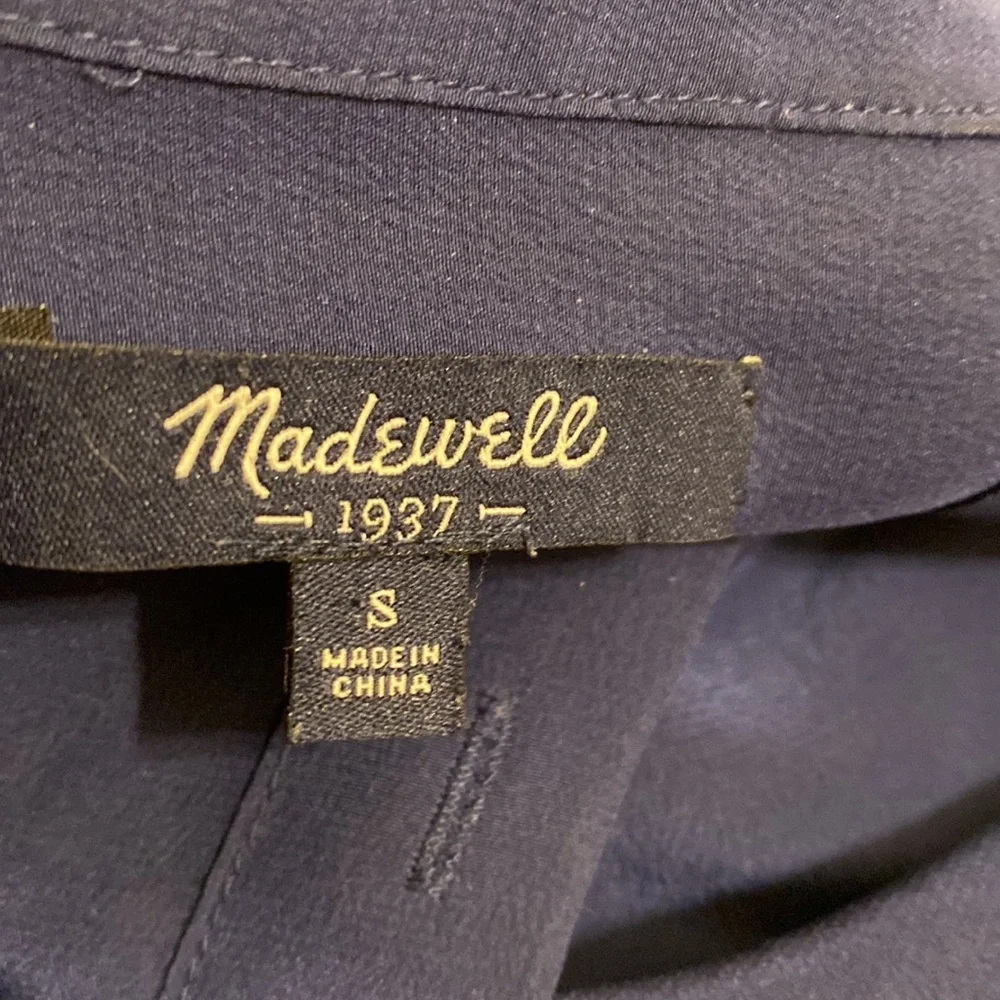 Madewell soft navy